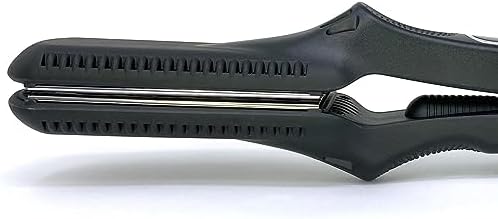 Croc Classic Silver Titanium Flat Iron Hair Straightener, 1.5 Inch - Image 6