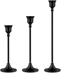 Candlestick Holders,Taper Candle Holder for Candlesticks Black Candelabra Candle Holder Vintage Candle Stick Candle Holders for Fireplace Party Dining Home by BEZURA