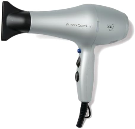 Ion Whisper Quiet Lite Ionic Ceramic Hair Dryer, 1875 Watts, Lightweight, Powerful, 4 Temperatures, 2 Speeds - Image 2