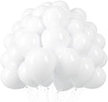 Voircoloria 110pcs White Latex Party Balloons, 12inch by Voircoloria