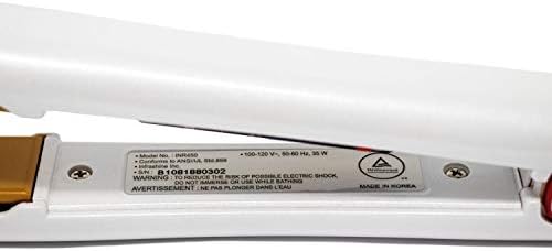 Redline Professional 1" Flat Iron, White Hair Straightener - Image 5