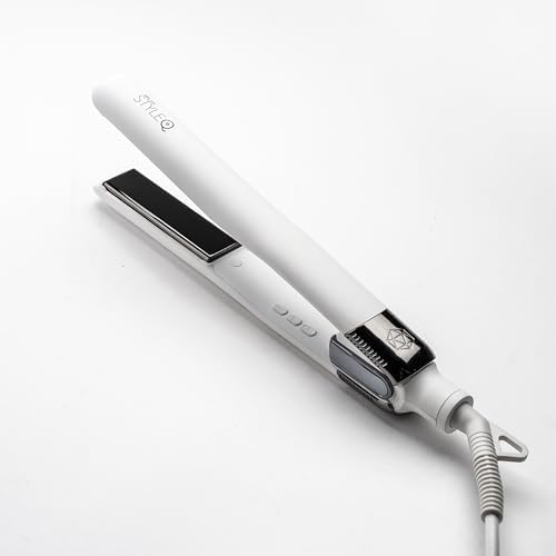 SRILabs StyleQ Flat Iron - Red Light Therapy, Titanium Graphene Plates by SkinResearchInstitute