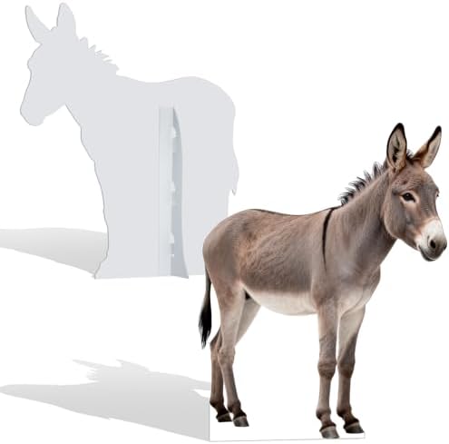 Nativity Donkey 3FT Life Size Cardboard Cutout, 1 PC - Image 4