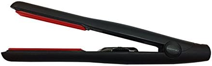 H2PRO Vivace 1 1/4″ Ceramic Flat Iron - Tourmaline Ionic Treatment, Cutting-Edge Straightener - Adjustable Temperature for All Hair Types - Argan Oil and Diamond Powder for Smooth and Shiny Locks - Image 2