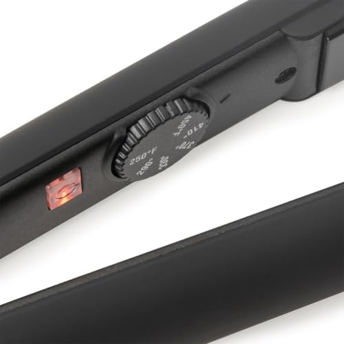 L'ANGE HAIR Le Ceramique 1-Pass Flat Iron Hair Straightener | Fast Heating Ceramic Flat Iron | Best Hot Tools Professional Hair Straightener to Lock in Moisture & Shine | (Black) - Image 6
