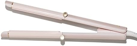 T3 Curling Straightener 2-in-1 Hair Straightener and Curler, Ceramic Flat Iron & Curling Iron Styling Tool with Curved Plates for Straightening, Curls & Waves on Fine, Medium & Thick Hair by Unknown