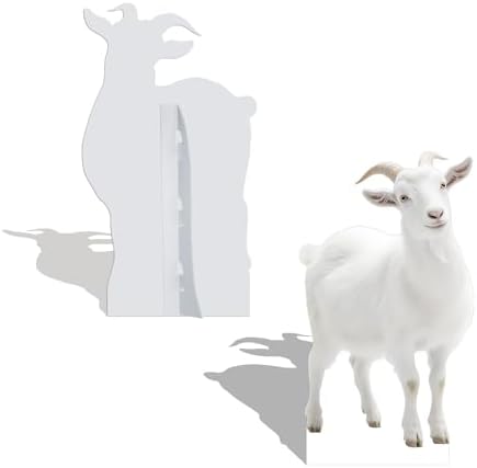 Goat 2FT Life Size Cardboard Cutout, Farm Animal Cutouts - Image 3