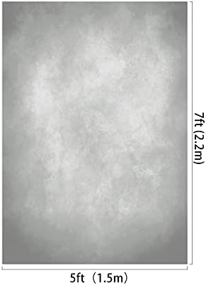 Kate 5x7ft Light Grey Backdrops Abstract Photography Backdrop for Professional Studio Backgrounds - Image 2