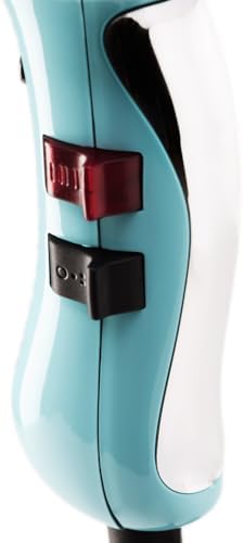 Elchim 3900 Light Ionic Professional Hair Dryer, 1875W Dryer, Ionic & Ceramic Technology, Lightweight AC Motor, Fast Drying, Low EMF Protection, Dual Quick-Lock Concentrators, Made in Italy Light Blue - Image 5