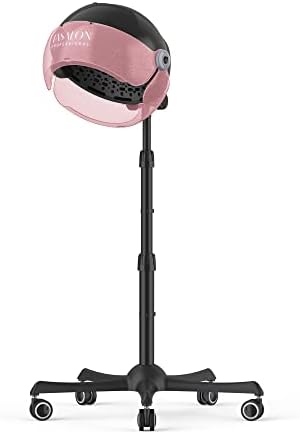 TASALON Ionic Hooded Hair Dryer, 1875W Hooded Hair Dryer for Home, Pink by TASALON