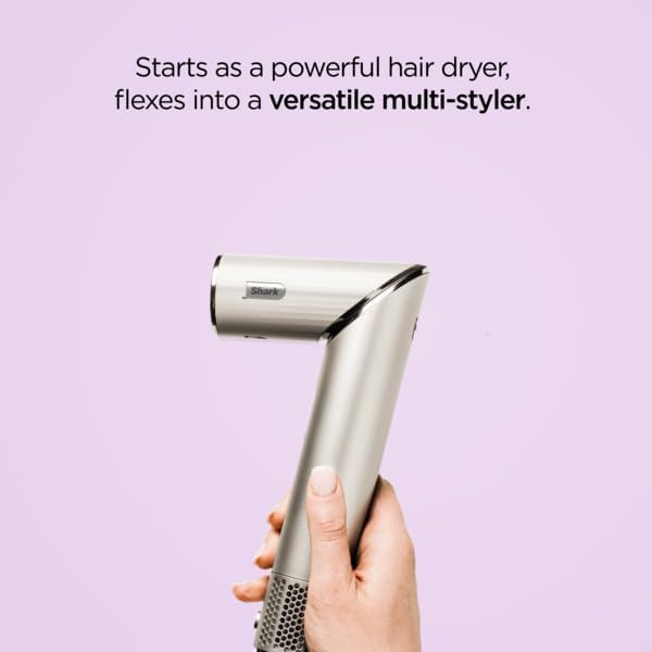 Shark FlexStyle, Air Multi-Styler & Drying System, Diffuser, Stone, HD435 - Image 3