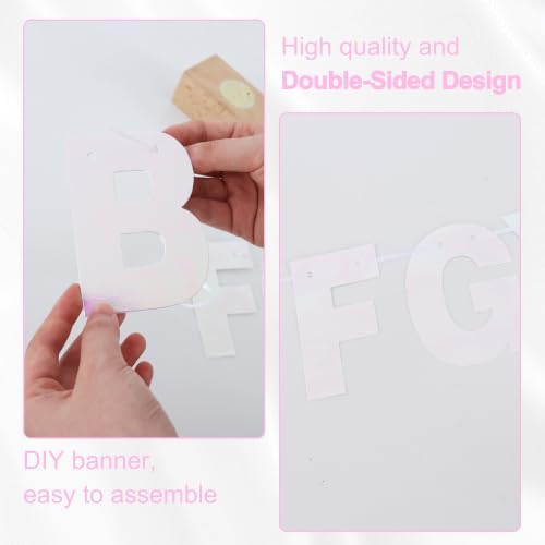 BEISHIDA Double-Sided 116 PCS A-Z DIY Letter Custom Banner Party Decor - Image 2