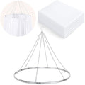 Breling Wedding Ceiling Drape Kit 24in 60" w X120 L Diameter by Breling