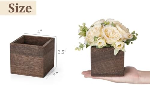 Dahey Small Mini Artificial Flower Table Centerpieces for Dining Room Decor - Image 2