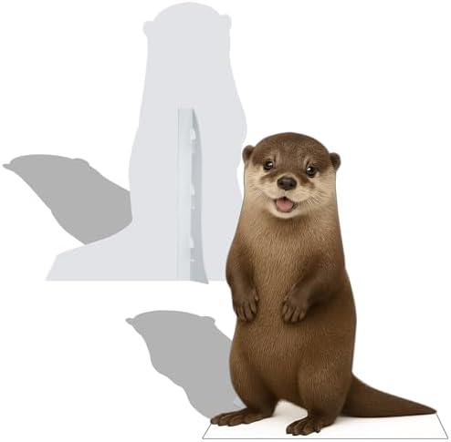 Otter 6FT Life Size Cardboard Cutout Standup, 1 PC, for Events - Image 3