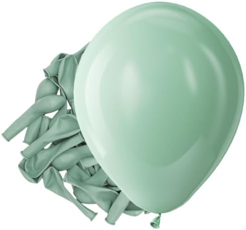 Bezente Mint Green Balloons Latex Party Balloons 150 Pack 5 inch by Bezente