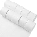 PartyWoo White Crepe Paper 10pcs 820 FT Pearl White Streamers by PartyWoo