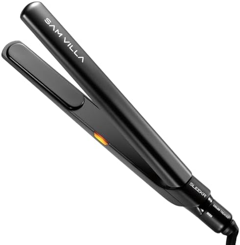 Sam Villa SLEEKR Professional Ceramic Tourmaline Ionic Flat Iron Hair Straightener With Precision Heat Control by Unknown