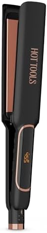 Hot Tools Professional Rose Gold Extra Long Flat Iron, 1.5" Plate by HOTTOOLS