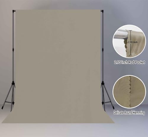 Grey Photography Backdrop for Photoshoot, Fabric 10x20ft - Image 2