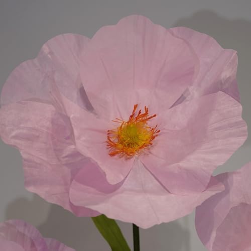 5.58FT Artificial Paper Flowers, Large Flower Backdrop - Image 5