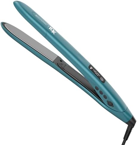 Bio Ionic 10X Styling Iron Hair Straightener with 1" Sonic Vibrating Plates by Unknown