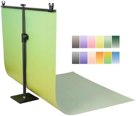 Yoocheese Photo Backdrop for Product Photography: 6pcs/12color Paper Background kit for Food Photos, Small Item Photoshoot - for Product Photographer & Content Creator (22x34inches New) by Yoocheese