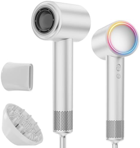Fentgo Hair Dryer, High-Speed Ionic Blow Dryer with Magnetic Diffuser by Fentgo