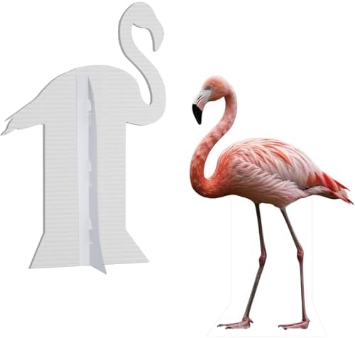 Flamingo 2FT Life Size Cardboard Cutout, 1 PC - Image 3