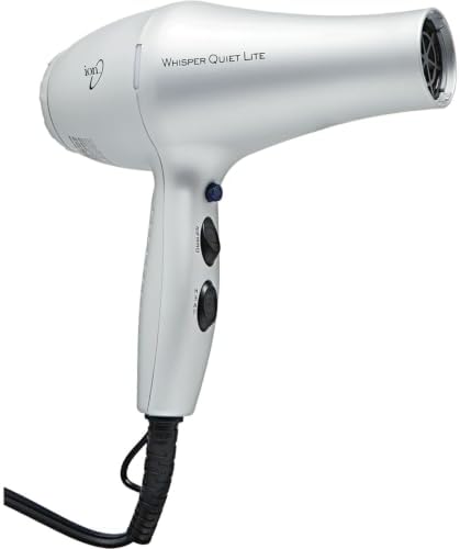 Ion Whisper Quiet Lite Ionic Ceramic Hair Dryer, 1875 Watts, Lightweight, Powerful, 4 Temperatures, 2 Speeds - Image 3