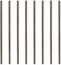 Myard 32'' Classic Hollow Round Iron Heavy-Duty Deck Balusters, Bronze by Myard