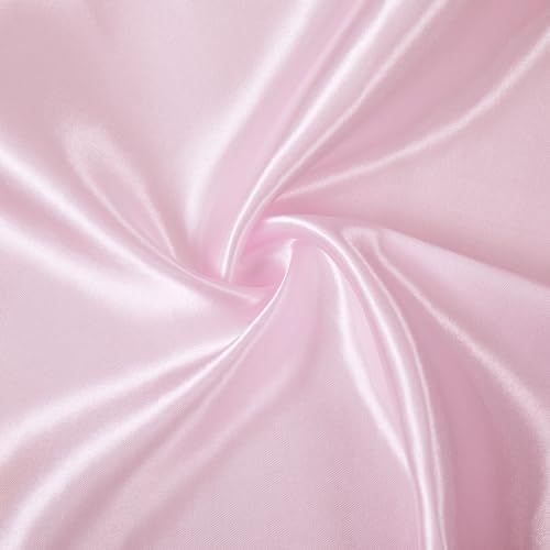 Light Pink Satin Table Runner, 12x108 Inches, 2 Pack - Image 7