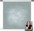Kate Dark Cyan Photography Backdrops Abstract Photo Backdrop Poratrait Background for Photoshoot, 8x8ft by KateBackdropforPhotography