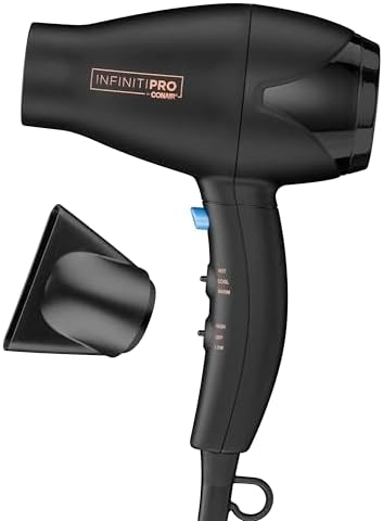 Conair Hair Dryer, INFINITIPRO, Travel, 1600W, Compact, AC Motor by conair
