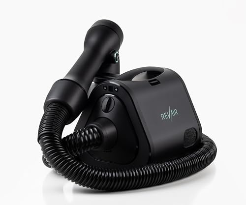 RevAir Reverse-Air Hair Dryer - Innovative Quick-Drying Hair Dryer for Curly, Wavy & Straight Hair - Revolutionary Reverse Blow Dryer -Hairdryer to Reduce Heat Damage & Styling Time by REVAIR