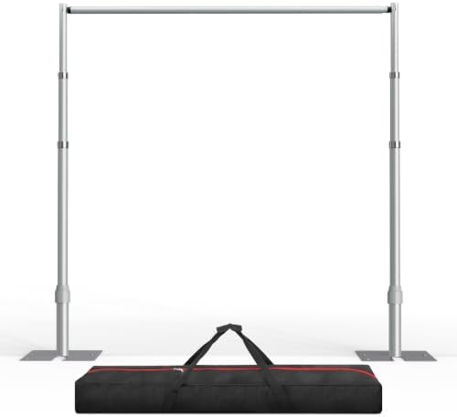 EMART 12x10ft Heavy Duty Backdrop Stand Frame with Adjustable Pipe by EMART