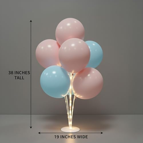 Lightsfever 6 Sets LED Balloon Table Centerpieces for Party Decorations - Image 2