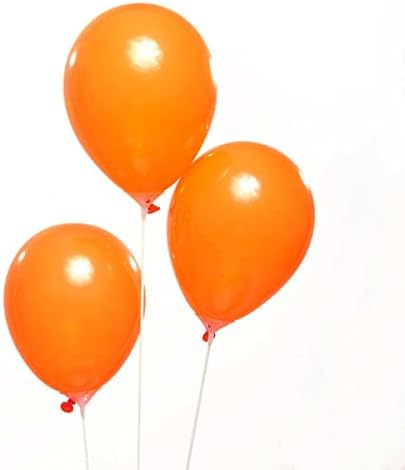 400 Pack 5 Inch Orange Latex Balloons Helium Balloons Party Balloons Decorations Supplies - Image 4