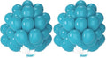 PartyWoo Dark Teal Balloons 50pcs Turquoise Aqua Blue Teal Color 12 Inch (Pack of 2) by PartyWoo