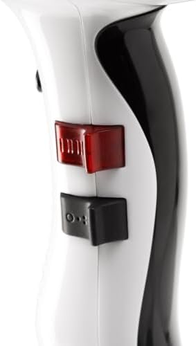 Elchim 3900 Healthy Ionic Professional Hair Dryer, 1875W Blow Dryer, Ionic & Ceramic System, 30%+ Faster Drying, Low EMF Protection, Dual Quick-Lock Concentrators, Made in Italy, White - Image 5