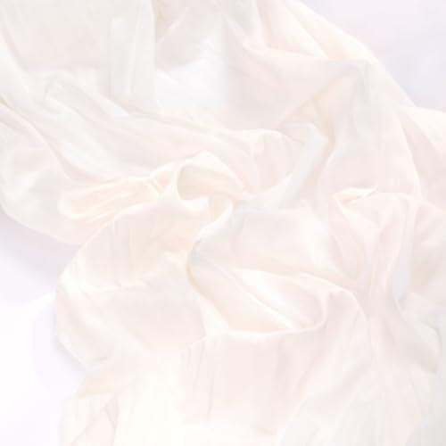 Ivory Cheesecloth Table Runner Farmhouse Fall Table Runner 10ft, 3 Pack - Image 5