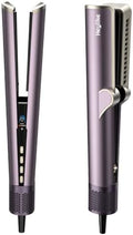 2-in-1 Air Hair Straightener & Blow Dryer,Wet-to-Dry Straightener Flat Iron by heylike