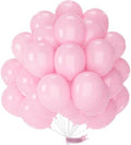PartyWoo Light Pink Balloons 50pcs Pastel Pale Baby Pink Color 12 Inch by PartyWoo