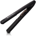 H2PRO Signature Silk Series 1 Inch Diamond Nano Hi-Tech Tourmaline Ceramic Straightening Flat Iron - Cutting Edge Professional Flat Iron for All Hair Types (Black) by H2PRO