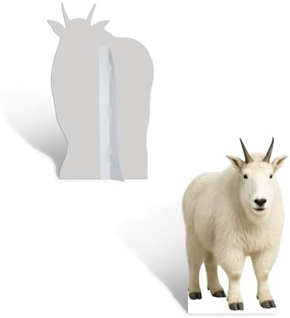Mountain Goat 6FT Life Size Cardboard Cutout Animal Standup, 1 PC - Image 3