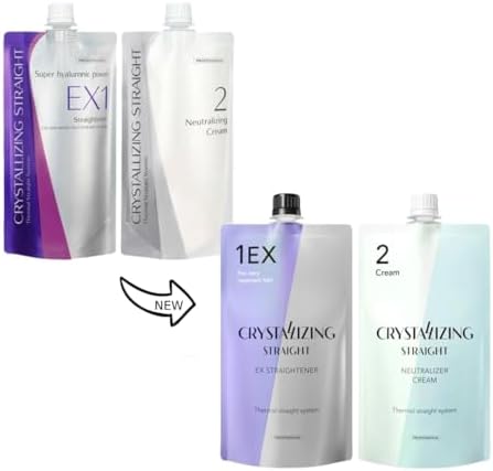 Hair Rebonding Professional Crystallizing Hair Straightening Kit EX - Image 2