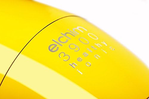 Elchim 3900 Healthy Ionic Professional Hair Dryer, 1875W Blow Dryer, Ionic & Ceramic System, 30%+ Faster Drying, Low EMF Protection, Dual Quick-Lock Concentrators, Made in Italy, Yellow - Image 5