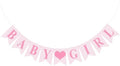Hahafelt Baby Girl Banner for Baby Shower Decorations, Pink by Hahafelt