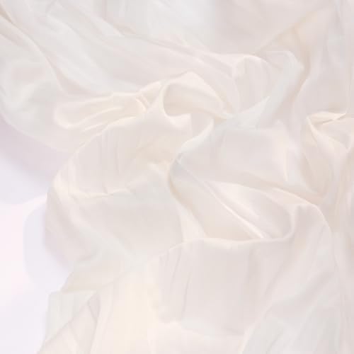 Cheesecloth Table Runner White Fall Boho Wedding Birthday Party Home Decor - Image 3