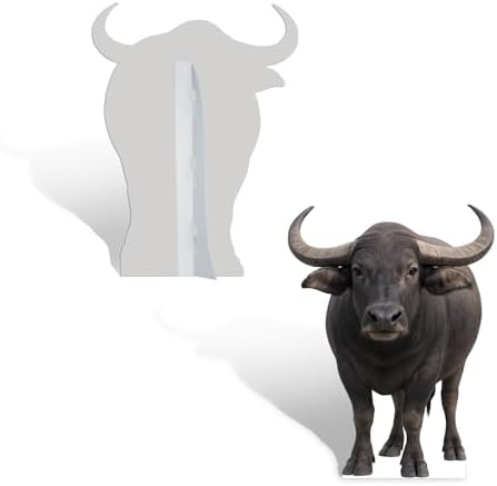 Buffalo 4FT Life Size Cardboard Cutout, 1 PC, Party Decor - Image 3